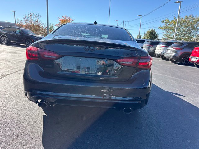 Used 2023 INFINITI Q50 Red Sport 400 w/ Black Opal Edition AWD/4WD image 4