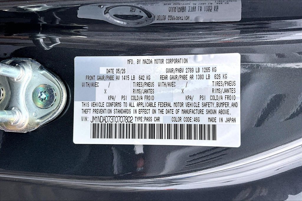 New 2026 MAZDA MX-5 Miata Grand Touring RWD image 23