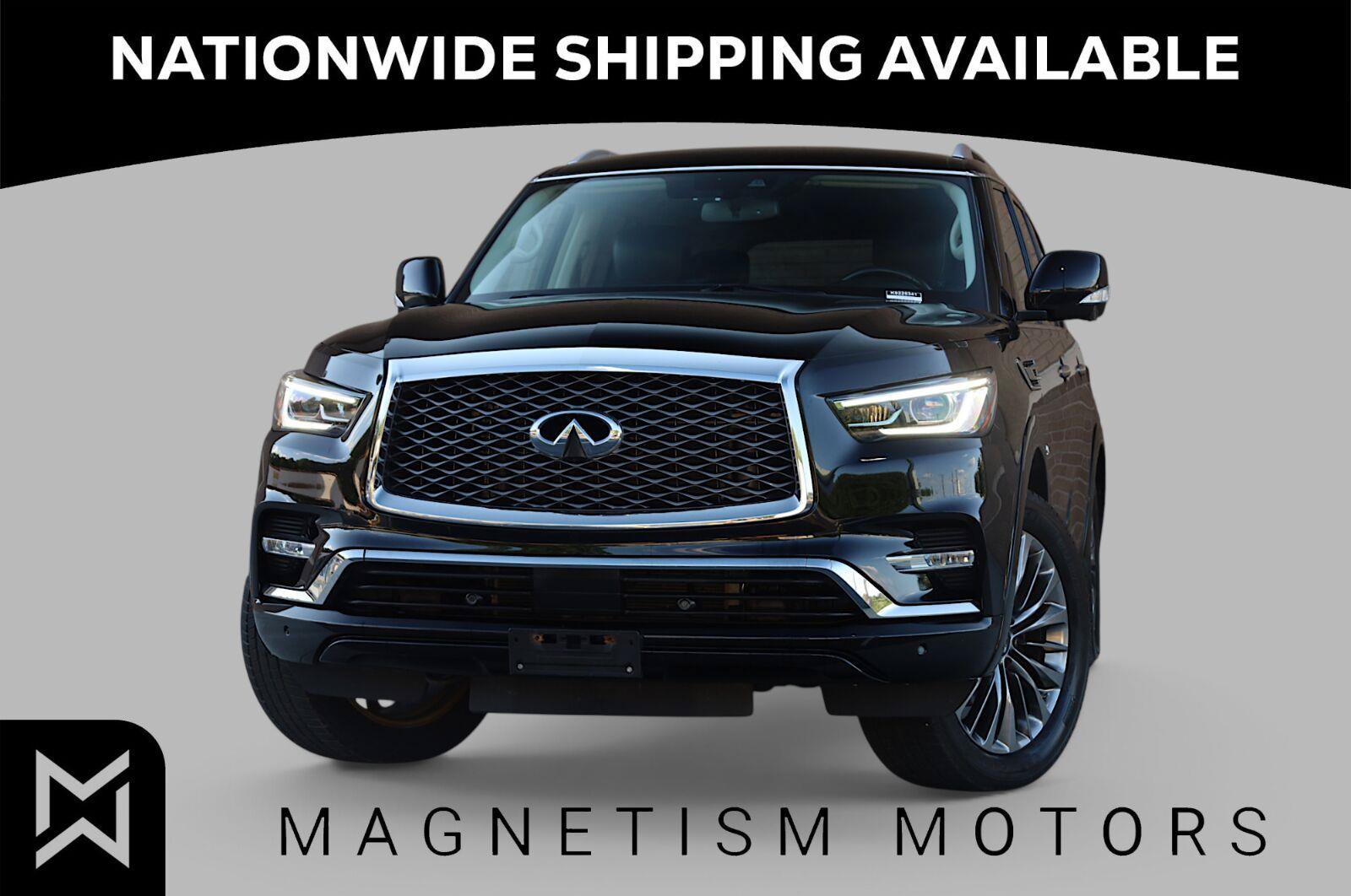 Used 2019 INFINITI QX80 Luxe w/ 22" Wheel Package AWD/4WD image 1