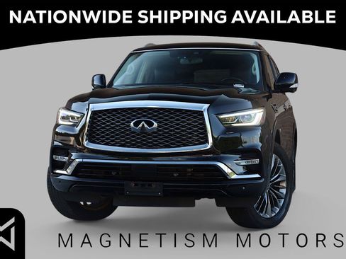 Used 2019 INFINITI QX80 Luxe w/ 22" Wheel Package AWD/4WD image 1