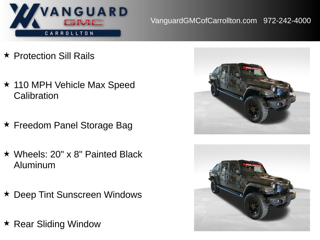 Used 2024 Jeep Gladiator Overland AWD/4WD image 6