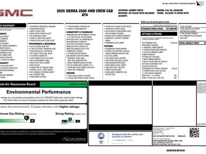 Used 2025 GMC Sierra 2500 AT4 w/ AT4 Premium Plus Package