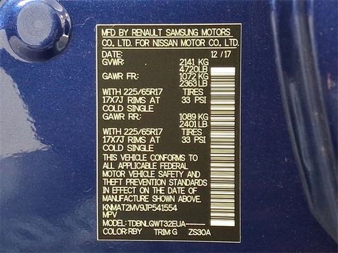 Used 2018 Nissan Rogue SV image 27