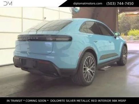 Used 2025 Porsche Macan 4 Electric AWD/4WD image 5