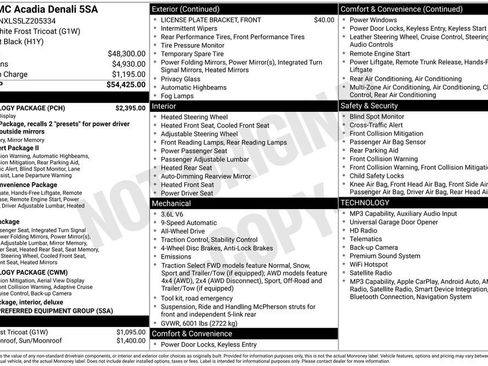 Used 2020 GMC Acadia Denali w/ Technology Package image 1