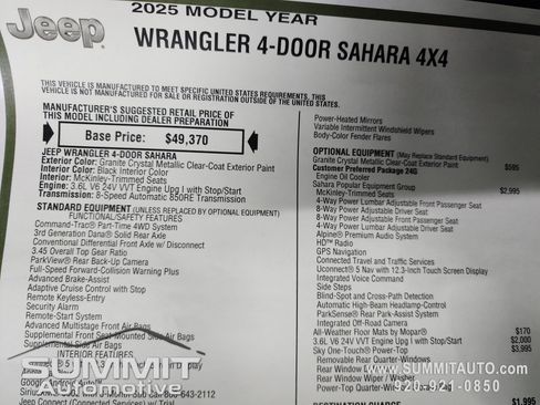 New 2025 Jeep Wrangler Sahara image 11