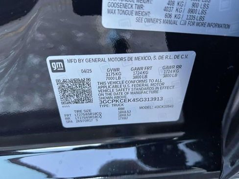 Certified 2025 Chevrolet Silverado 1500 Custom Trail Boss AWD/4WD image 22