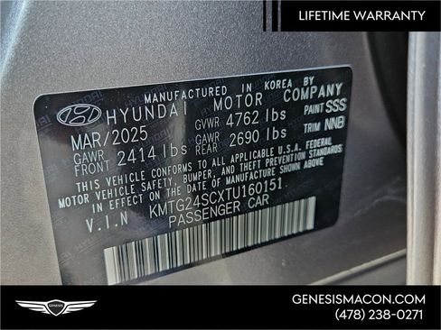 New 2026 Genesis G70 2.5T Prestige image 22