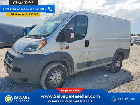 Used 2016 RAM ProMaster 1500 FWD image 1