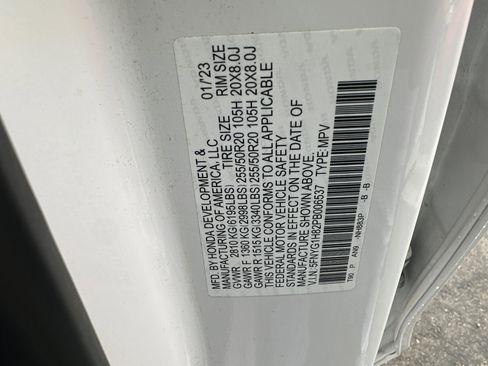 Certified 2023 Honda Pilot Elite image 31