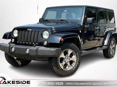 Used 2018 Jeep Wrangler Unlimited Sahara image 1