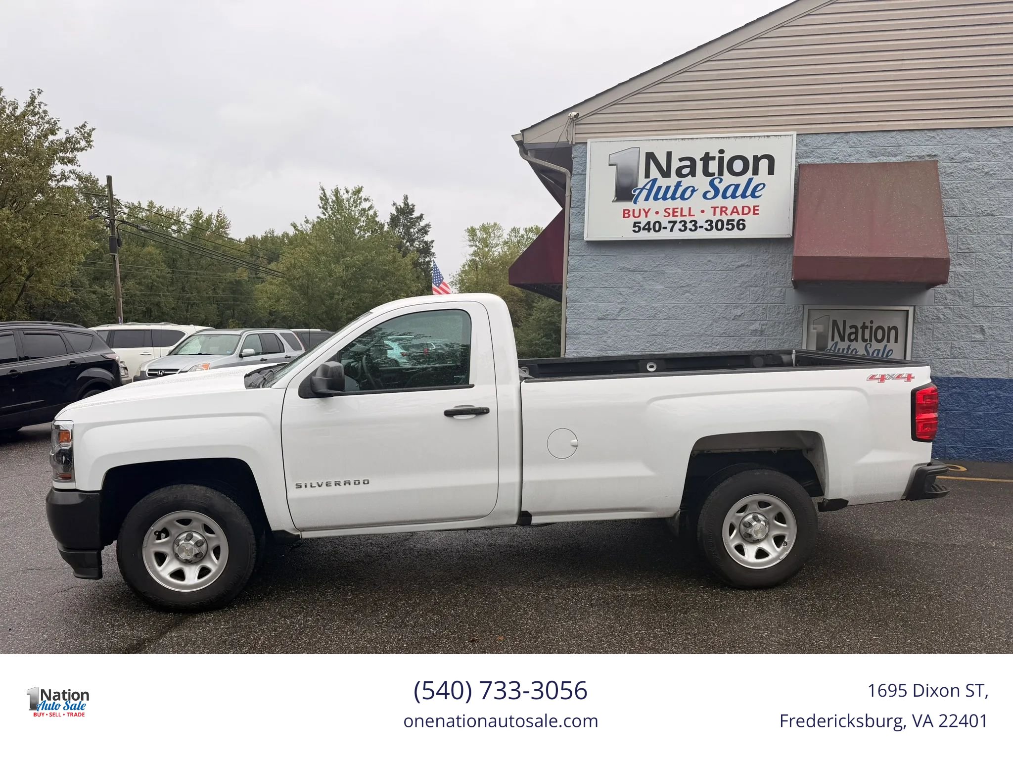 Used 2016 Chevrolet Silverado 1500 W/T w/ WT Convenience Package AWD/4WD image 3