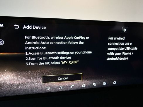 Used 2025 INFINITI QX80 Sensory image 56