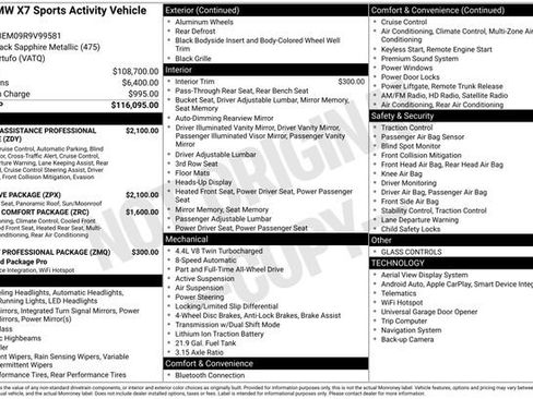 Certified 2024 BMW X7 M60i w/ Executive Package image 40