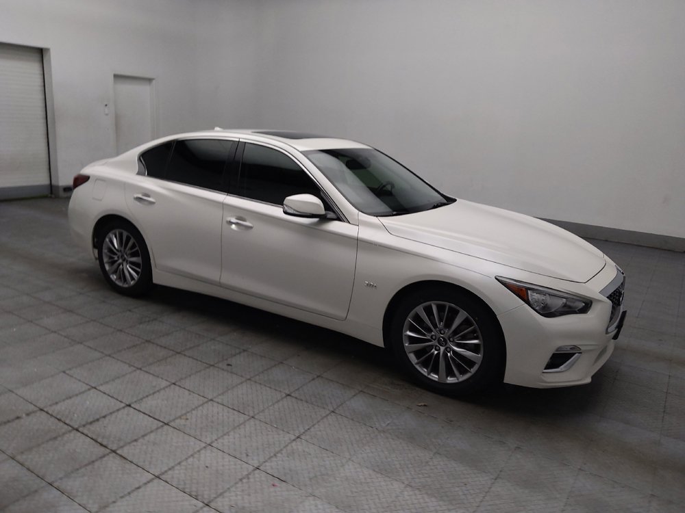 Used 2018 INFINITI Q50 Luxe w/ Essential Package (3.0T Luxe) RWD image 11