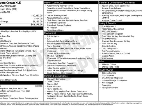 Used 2024 Toyota Crown XLE image 36