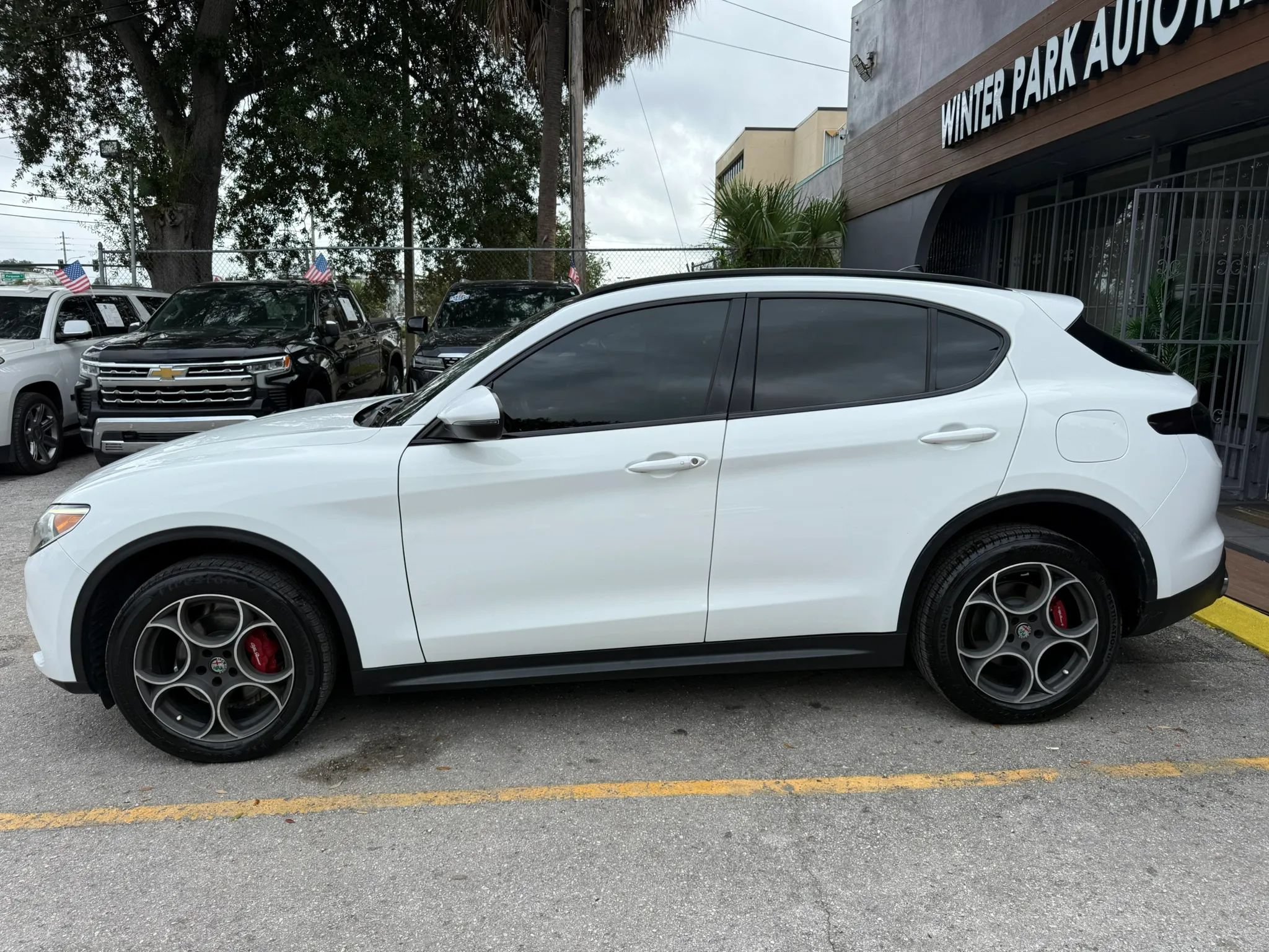 Used 2019 Alfa Romeo Stelvio Sport w/ Quick Order Package 22K Sport RWD image 5