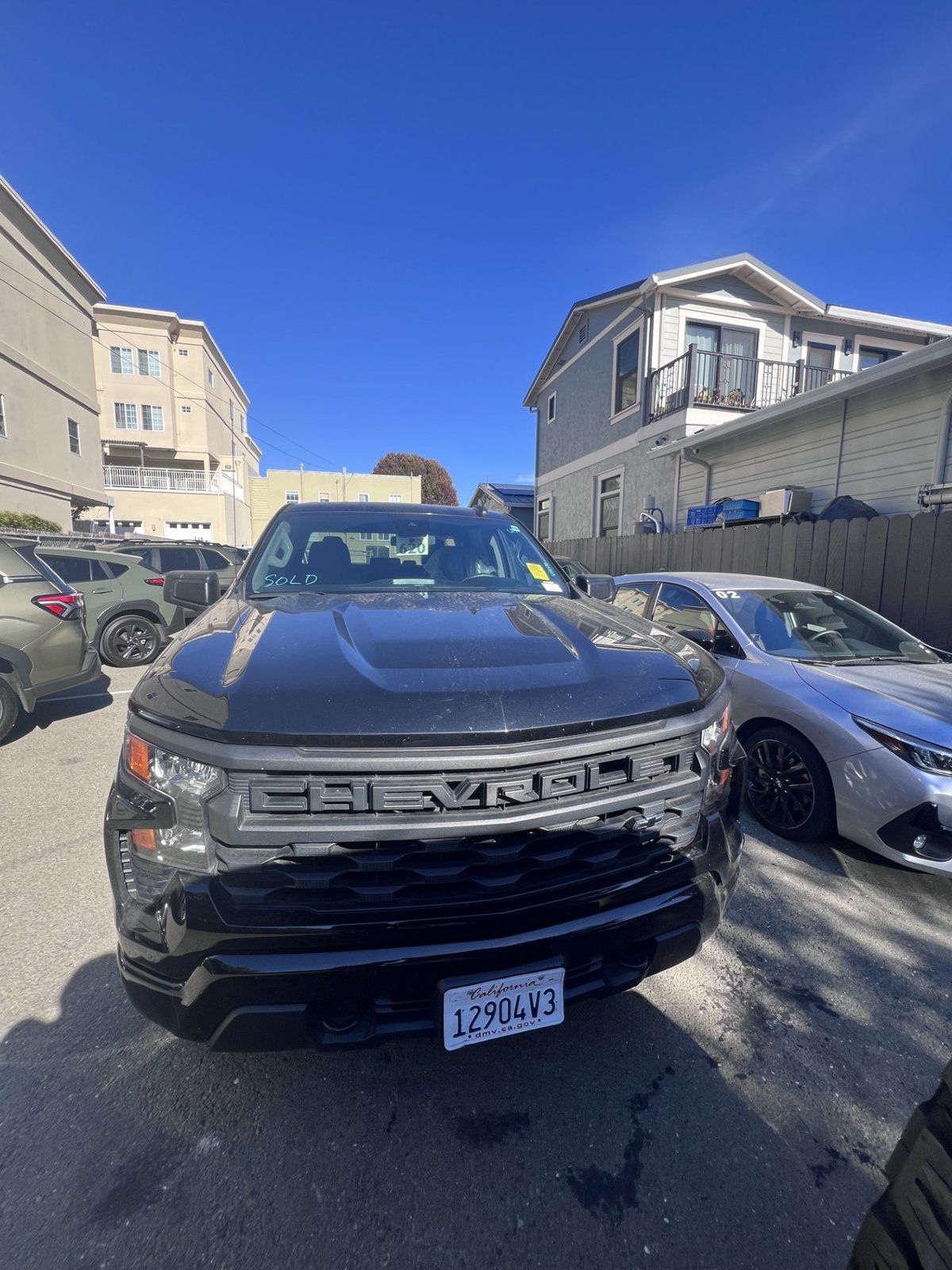 Used 2023 Chevrolet Silverado 1500 Custom RWD image 1