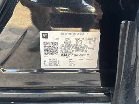 Certified 2023 Chevrolet Traverse Premier w/ LPO, 'HIT The Road' Package AWD/4WD image 55