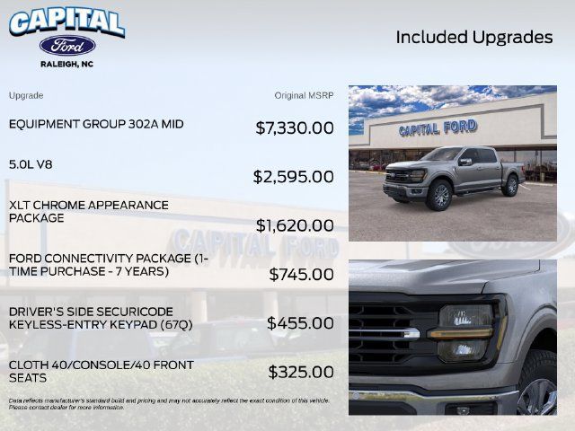New 2026 Ford F150 XLT w/ Equipment Group 302A MID AWD/4WD image 5