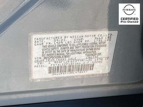 Certified 2024 Nissan Kicks SV FWD image 29