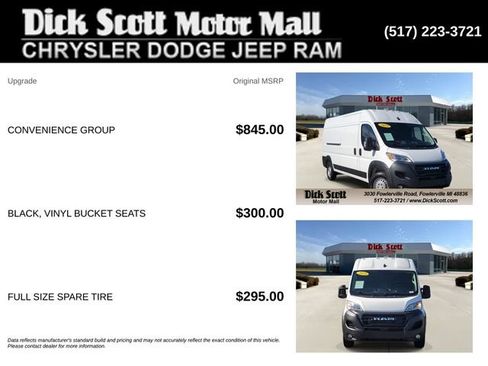 Used 2025 RAM ProMaster 2500 w/ Convenience Group FWD image 5