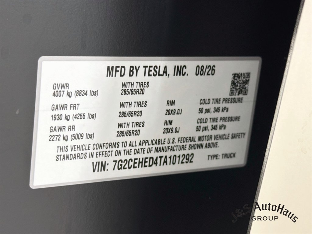 Used 2026 Tesla Cybertruck AWD Crew Cab image 40