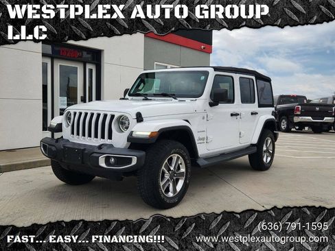 Used 2020 Jeep Wrangler Unlimited Sahara AWD/4WD image 1