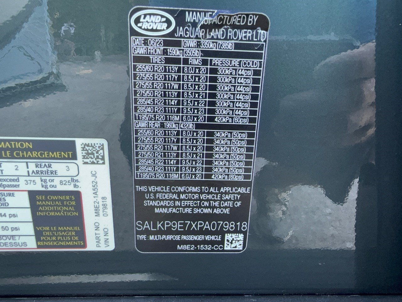 Used 2023 Land Rover Range Rover SE AWD/4WD image 32