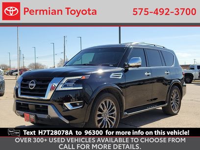 Used 2023 Nissan Armada Platinum w/ Captain's Chairs Package