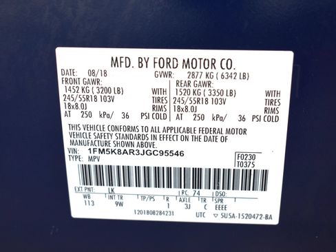 Used 2018 Ford Explorer 4WD Police Interceptor w/ Ultimate Wiring Package image 32