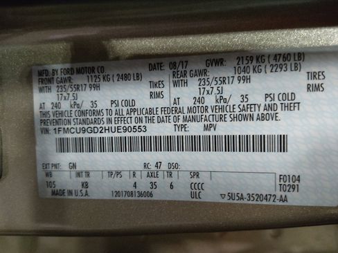 Used 2017 Ford Escape SE AWD/4WD image 33