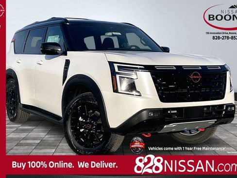 New 2026 Nissan Armada PRO-4X w/ Captain's Chari Seat Package AWD/4WD image 1