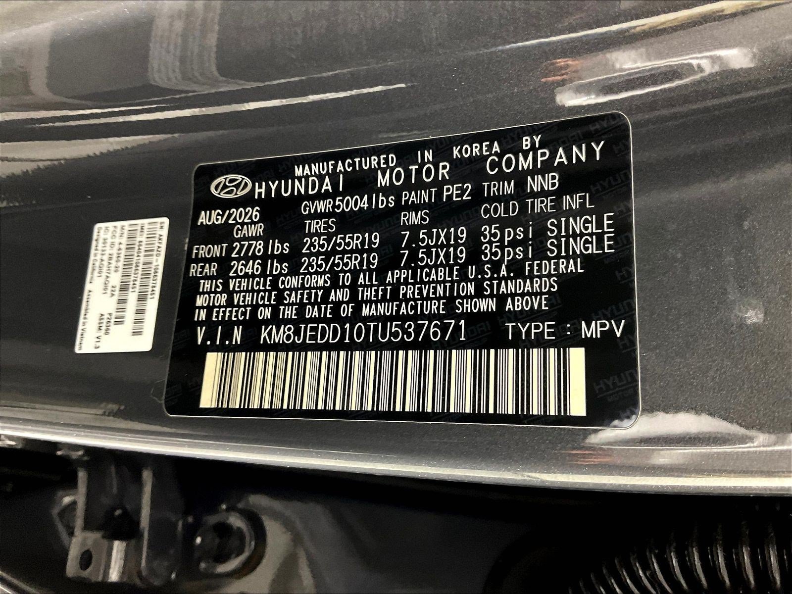 New 2026 Hyundai Tucson Limited AWD/4WD image 21