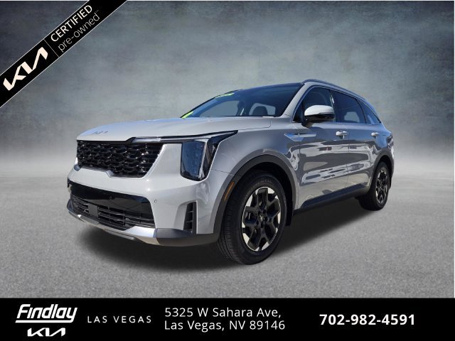 Certified 2025 Kia Sorento S w/ Panoramic Sunroof Package FWD image 1
