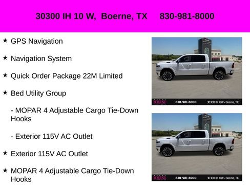 Used 2026 RAM 1500 Limited w/ Bed Utility Group AWD/4WD image 10