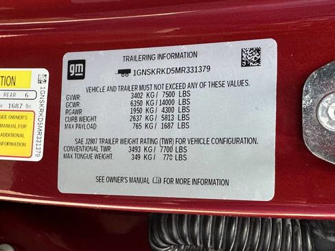 Used 2021 Chevrolet Tahoe RST image 10