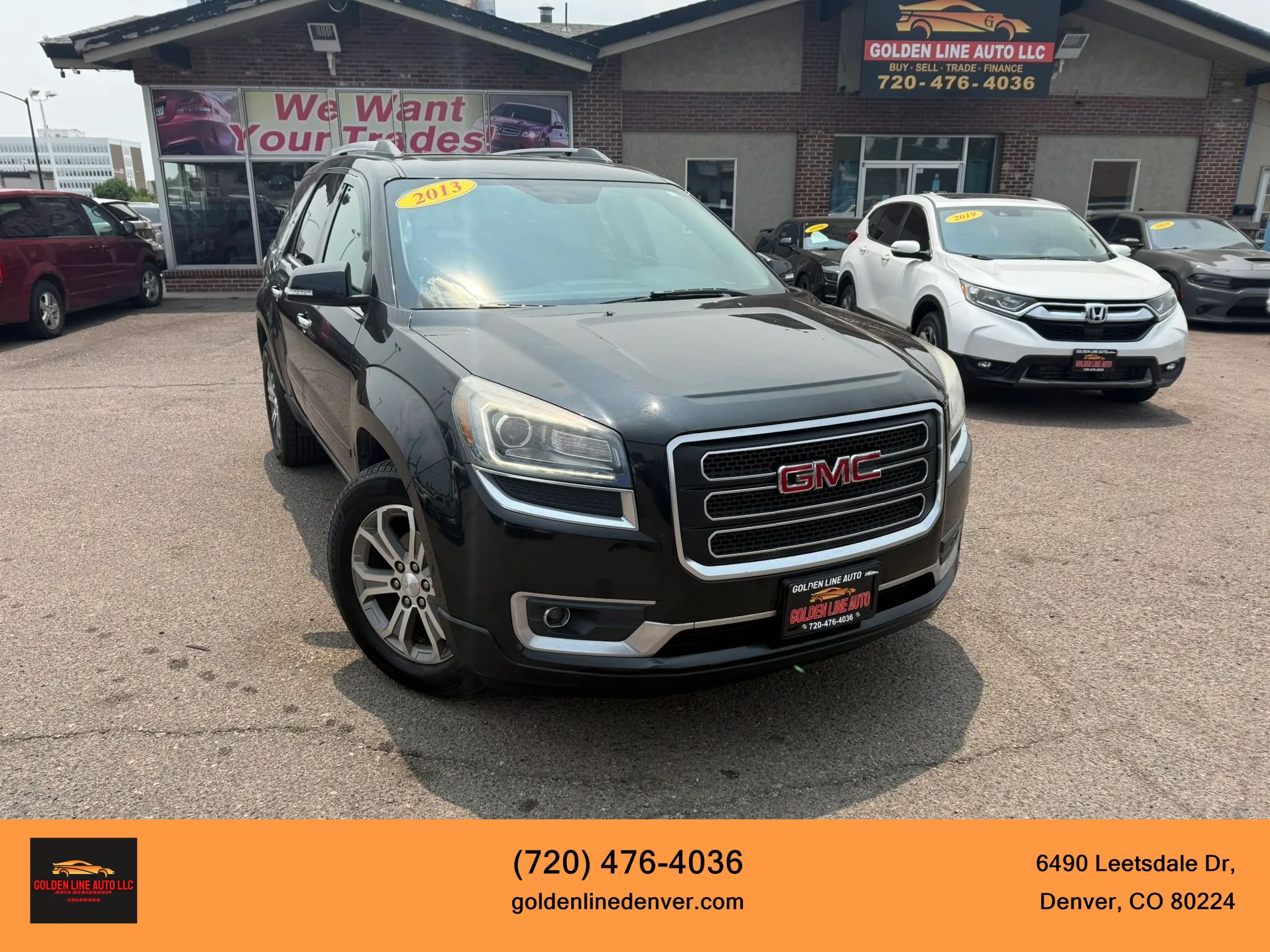 Used 2013 GMC Acadia SLT AWD/4WD image 1