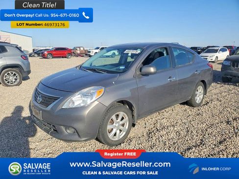 Used 2012 Nissan Versa Sedan w/ SL Tech Pkg image 1