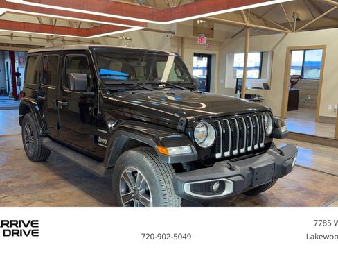 Used 2023 Jeep Wrangler Unlimited Sahara image 1