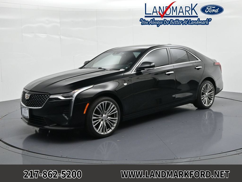 Used 2021 Cadillac CT4 Premium Luxury w/ Climate Package AWD/4WD image 1