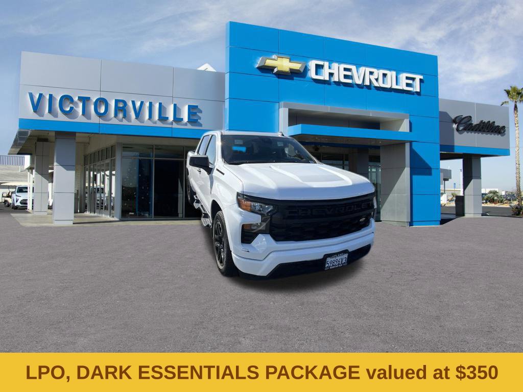 Used 2023 Chevrolet Silverado 1500 Custom w/ LPO, Dark Essentials Package RWD image 3