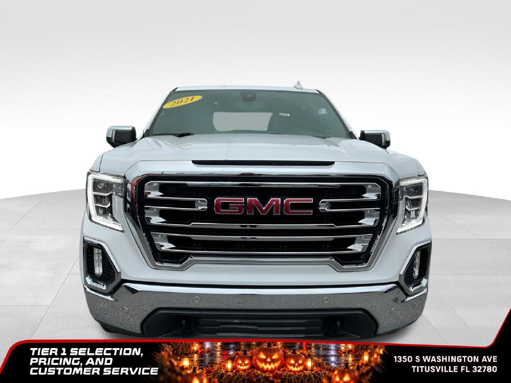 Certified 2021 GMC Sierra 1500 SLT w/ SLT Premium Plus Package RWD image 10