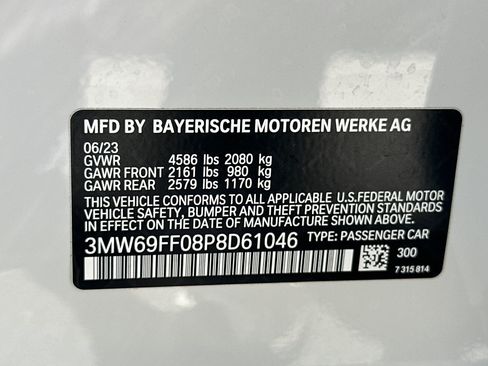 Used 2023 BMW 330i Sedan w/ Driving Assistance Package RWD image 27