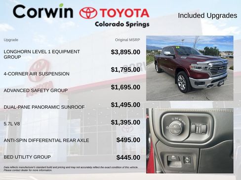 Used 2019 RAM 1500 Limited AWD/4WD image 4