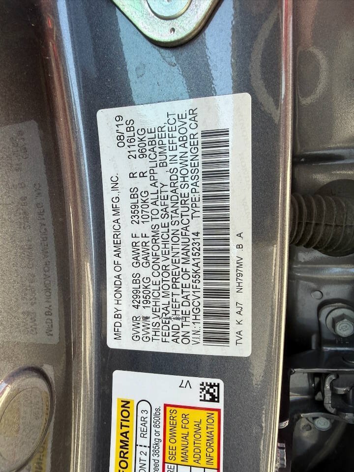 Used 2019 Honda Accord EX-L image 6