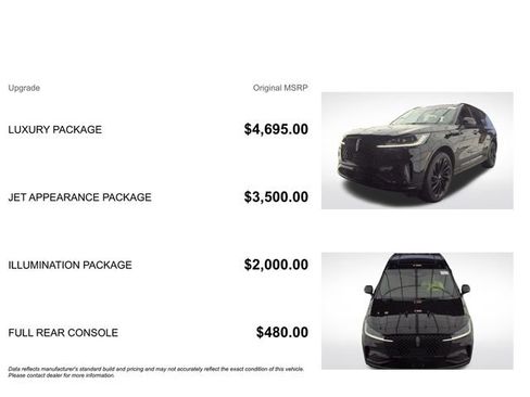 Used 2025 Lincoln Aviator Reserve w/ Luxury Package AWD/4WD image 3