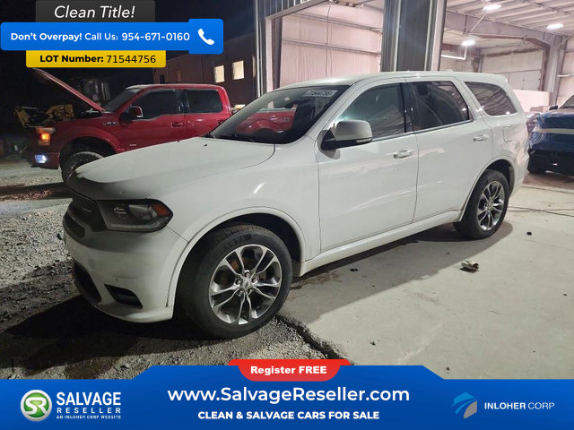Used 2019 Dodge Durango GT AWD/4WD image 1