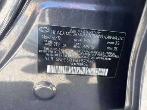 Used 2020 Hyundai Elantra SEL FWD image 19