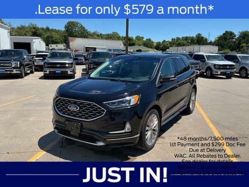 Certified 2022 Ford Edge Titanium w/ Equipment Group 301A AWD/4WD image 1